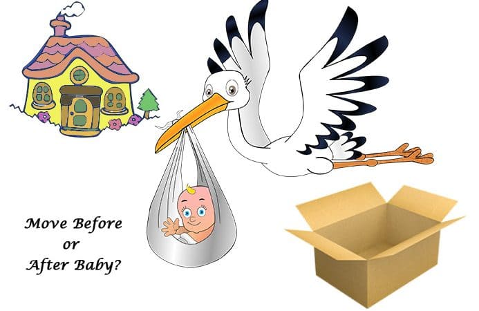 Should you move before or after a baby is born?