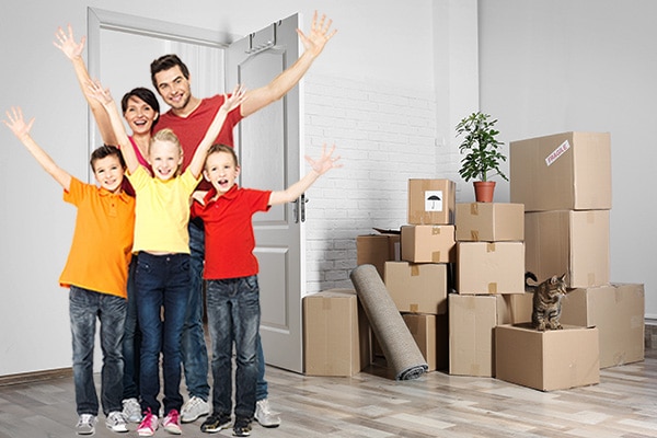 Efficient tips for moving with a large family.