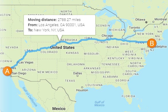 How to get ready for moving from coast to coast.