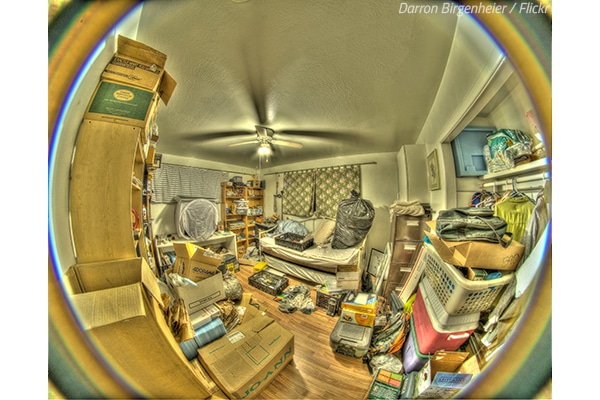 Declutter home or put items in storage?