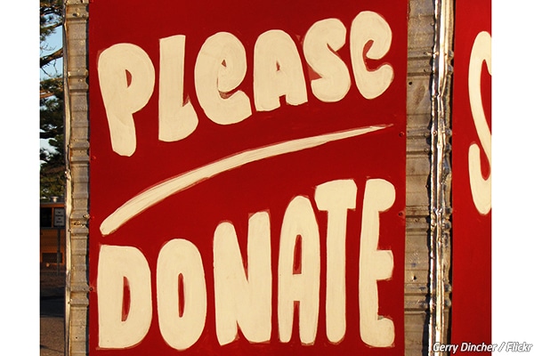 Where to donate things when moving home