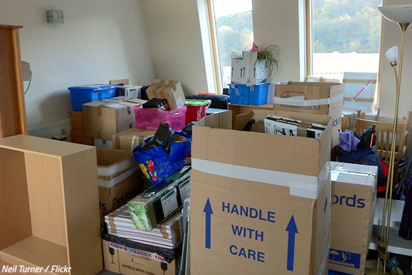 How to get motivated to unpack after moving