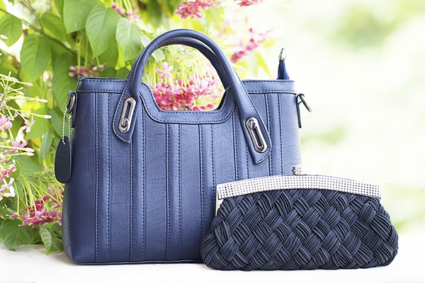 The best way to pack handbags for moving.