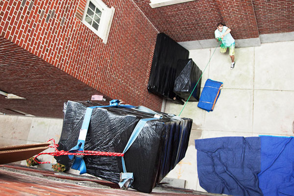 Knowing how to hoist furniture though a window will allow you to move your oversized items in or out of your home in a safe and efficient manner.