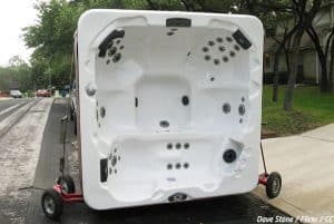 How to move a hot tub by yourself