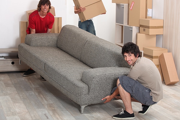 How to move heavy furniture by yourself