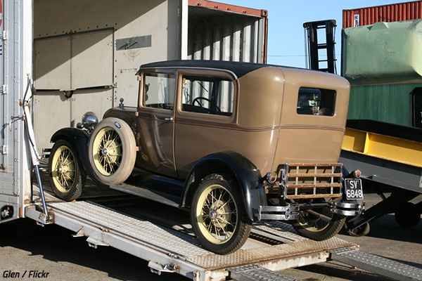 How do I ship my car overseas?