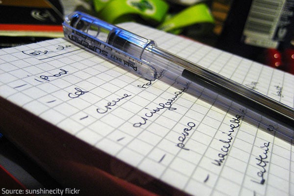 How to make a home moving inventory list.