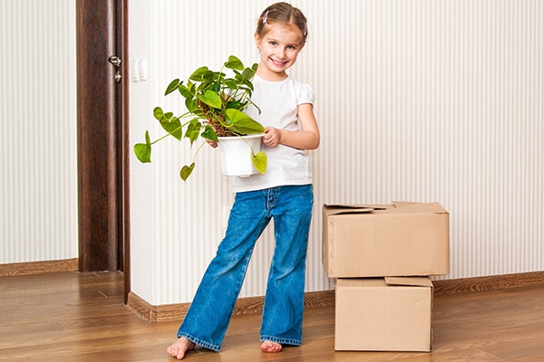 How children can help when moving house