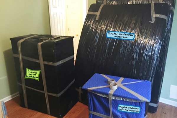 Labeling furniture for moving will result in safety, good organization, and efficiency.