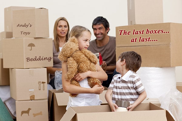 Pack last what you need the most.