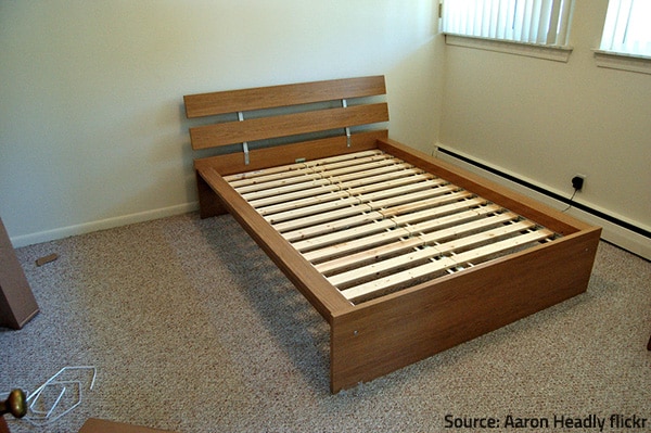 How to move a bed cross country