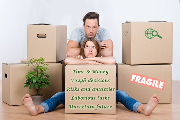 What makes moving so stressful.