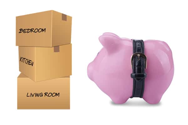 Moving on a tight budget isn't easy.