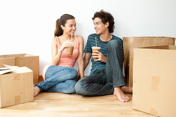 Process of moving from one home to another