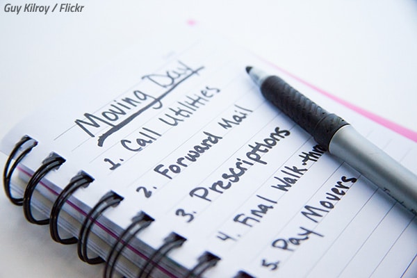 moving house timeline