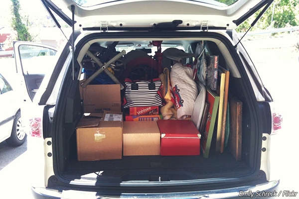 Tips for moving with own car