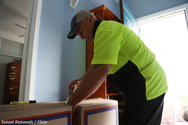 What do you do when moving are packing?