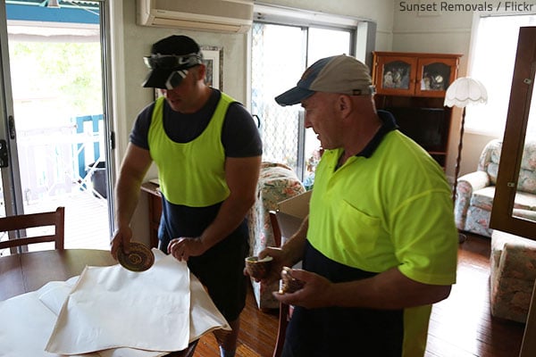 What items are better left to professional packers?