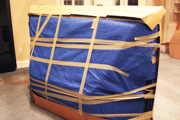 How to pack and move a TV.