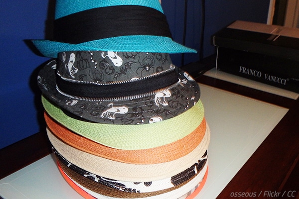 Make sure you pack your hats correctly.