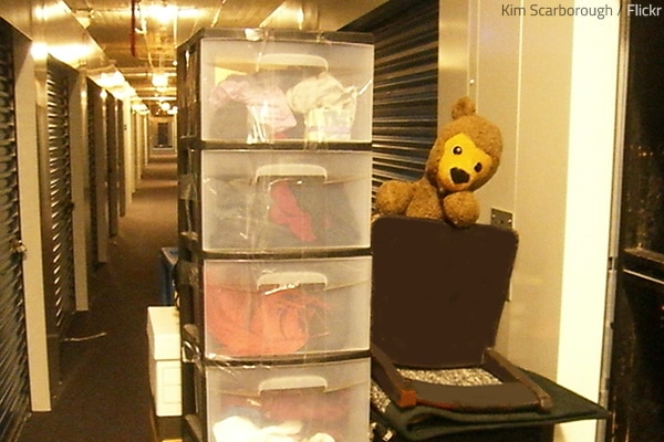 Things to put in storage when moving.