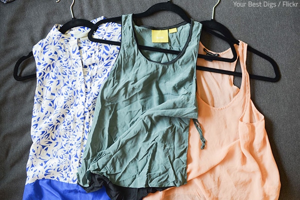 Make sure you know how to pack clothes without wrinkles when moving house.